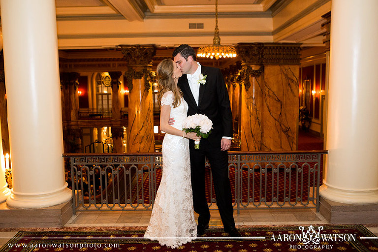 Kiss at the Jefferson Hotel