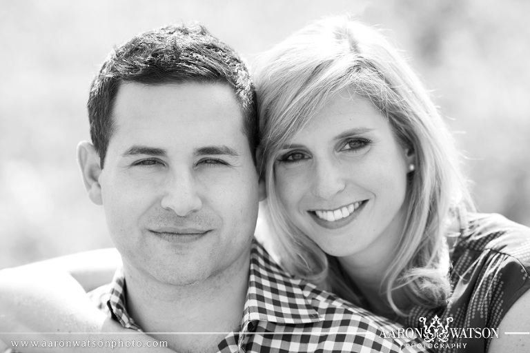 Summer engagement portraits