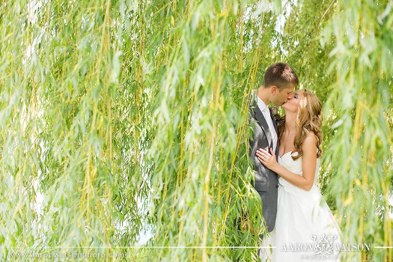 Bride and Groom at Trump Vineyards