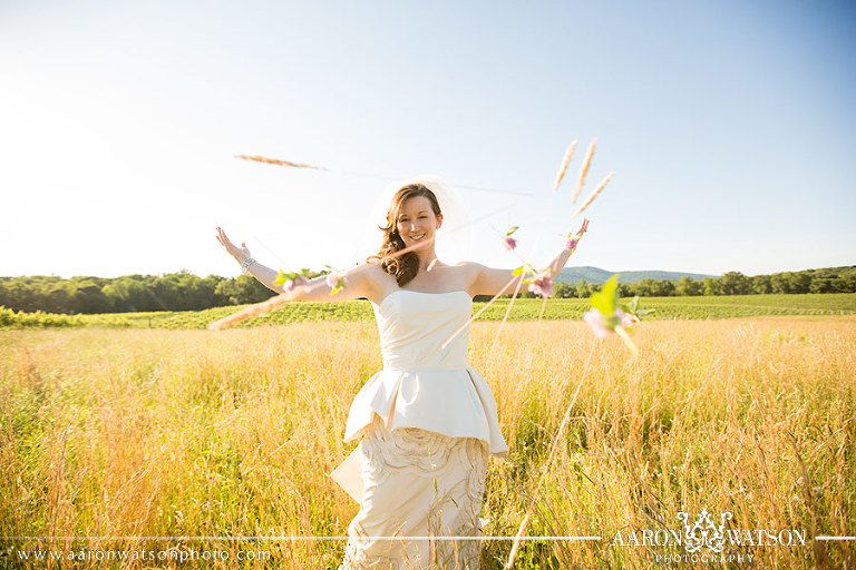 unique ideas for bridal portraits