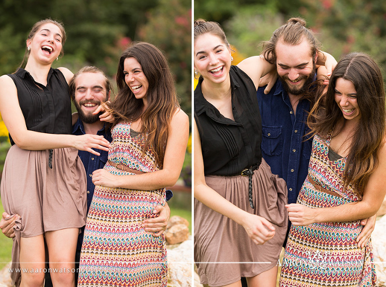 family portraits on a farm