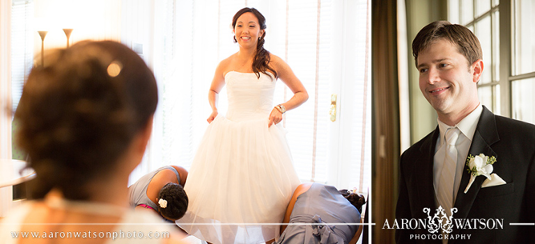 bridal suite at Keswick Vineyards