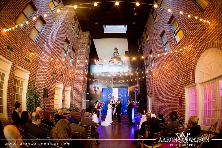 governor calvert house wedding ceremony