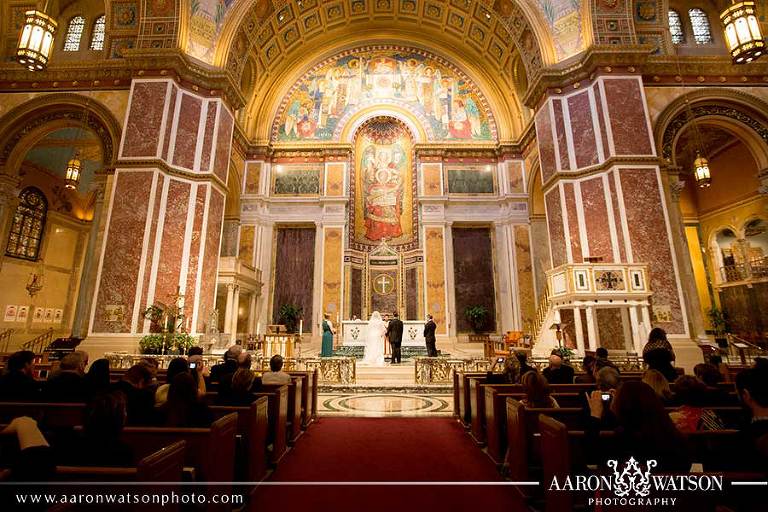 indoor ceremony photography