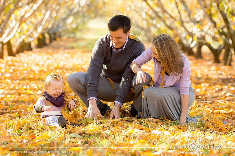 family portraits at chiles peach orchard