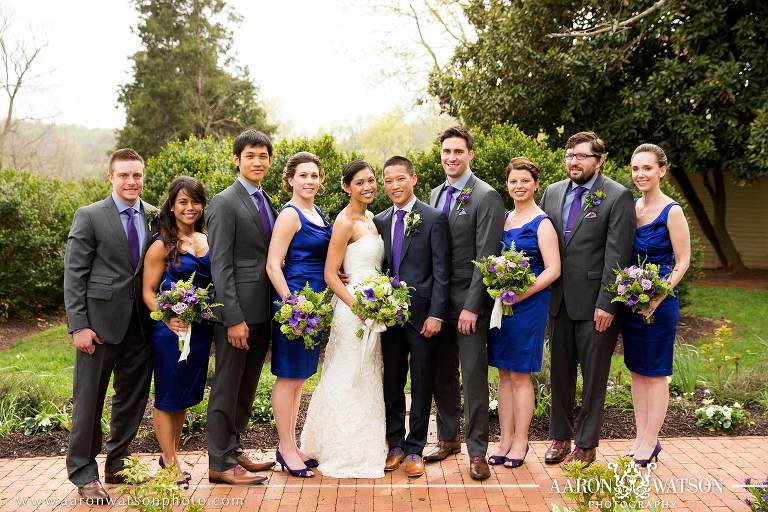 bridal party pictures