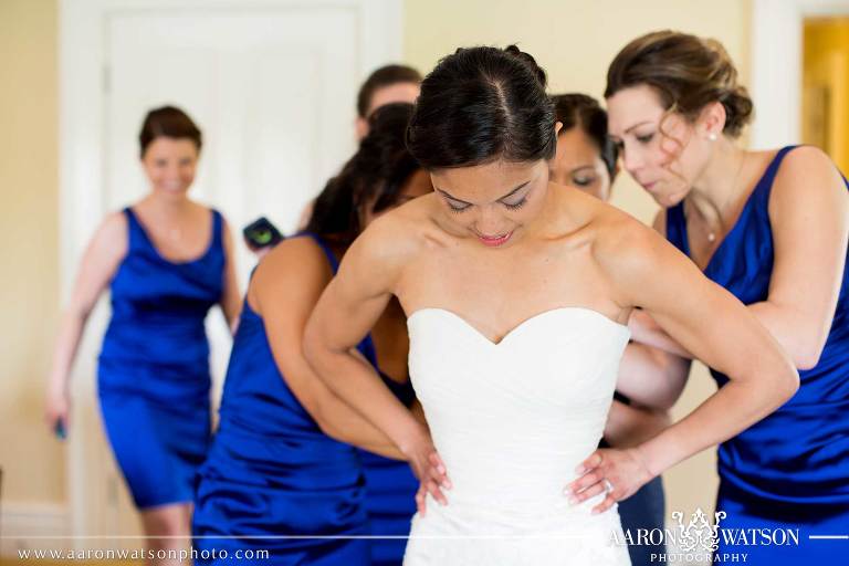 bride getting ready