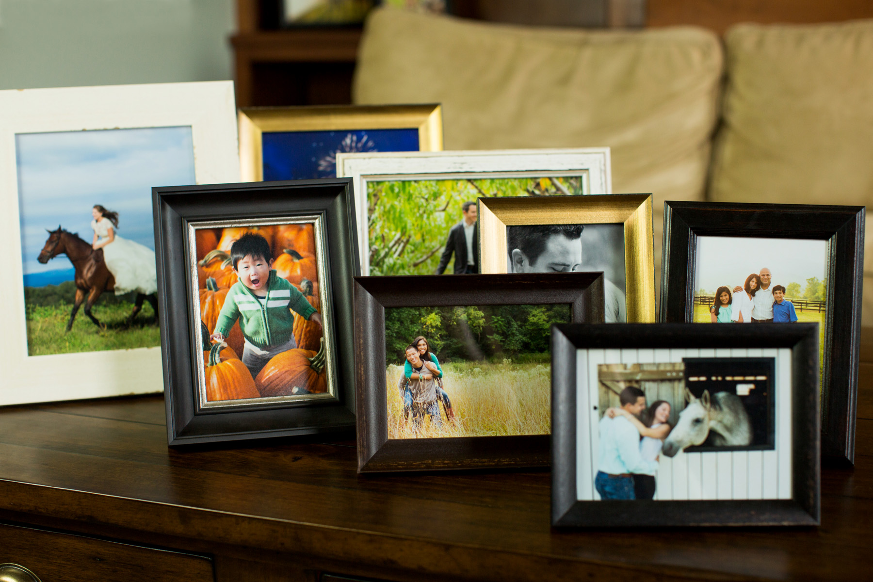 Framed Wall Portraits Charlottesville Wedding Photographers Aaron 