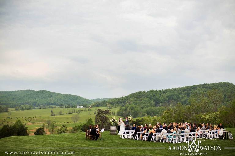 outdoor wedding at pippin hill