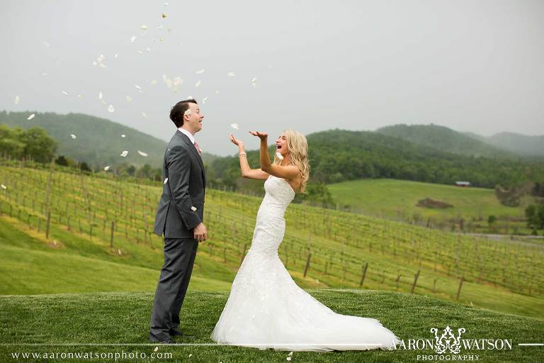 fun wedding portraits