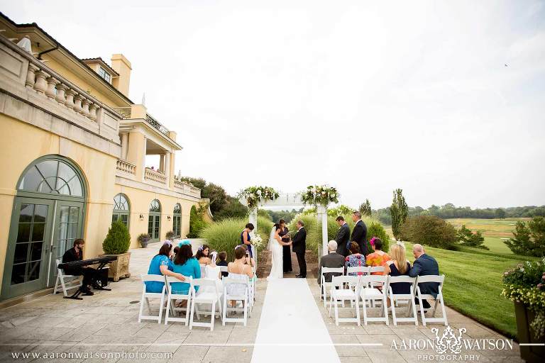 small wedding at keswick hall