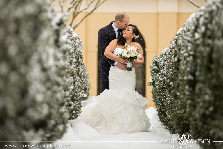 Winter Wedding Couple