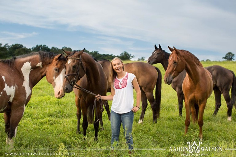 senior equestrian portraits