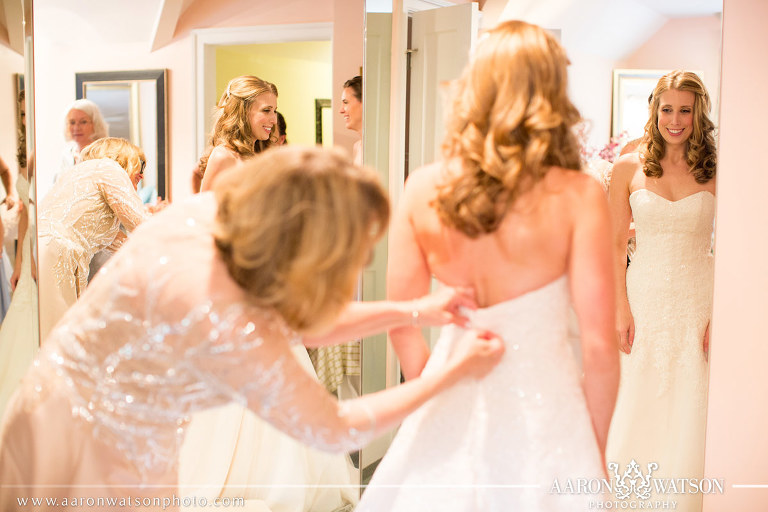 bride getting ready