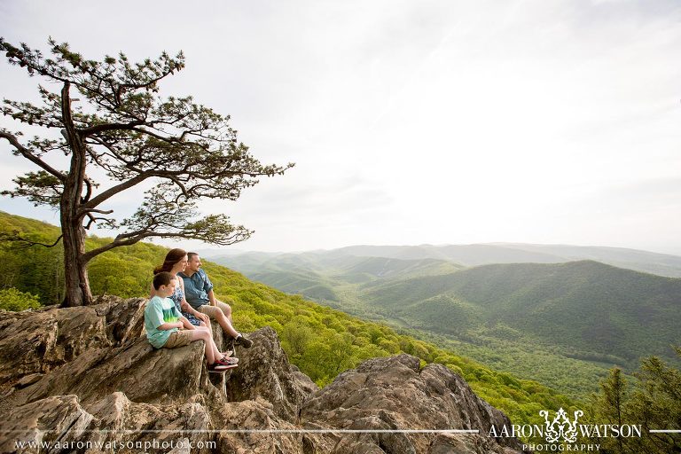 family portraits in the blue ridge