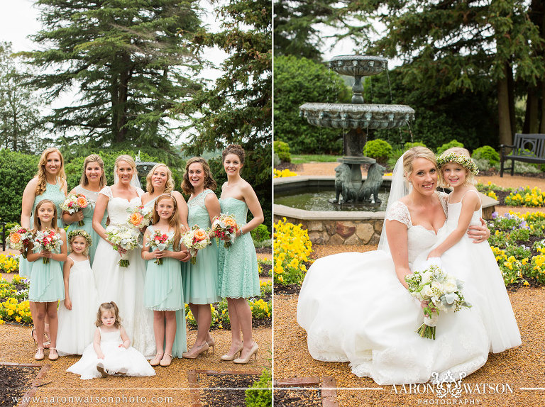 bridal party pictures