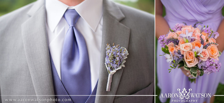 lavender floral details 