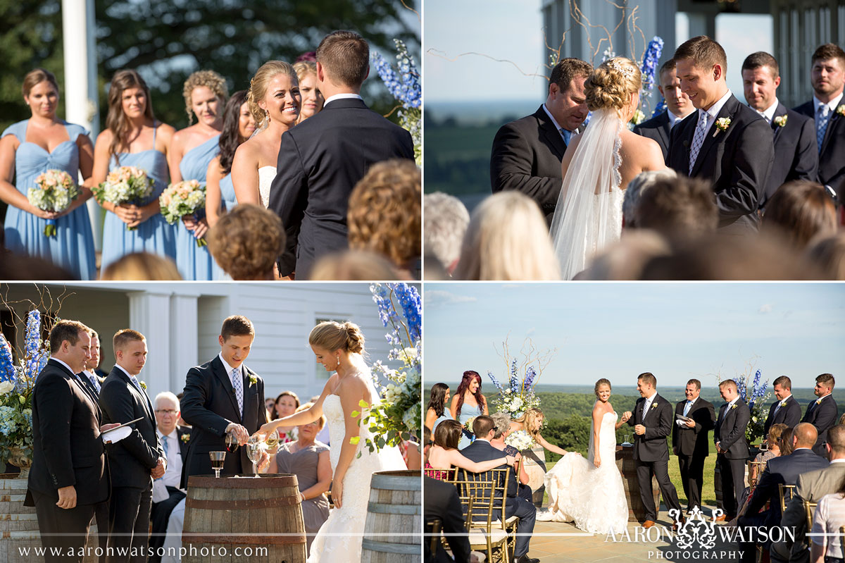 Blue Bird Wedding at Trump Winery | Aaron Watson Photography