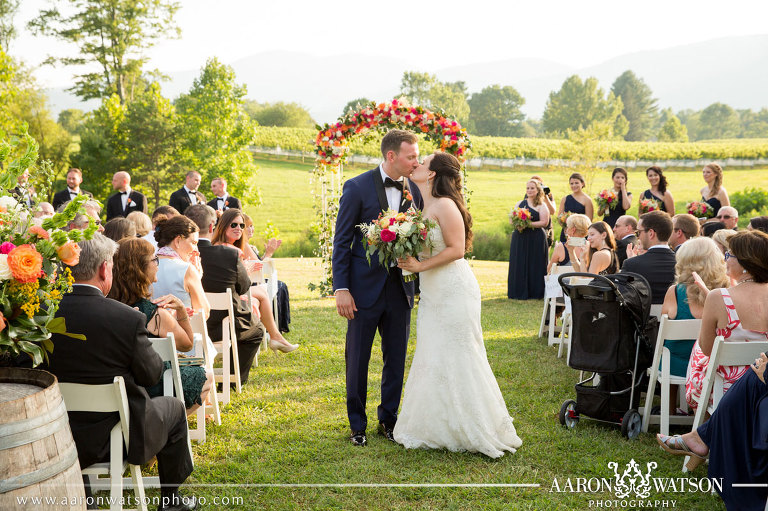 Colorful Winery Wedding 