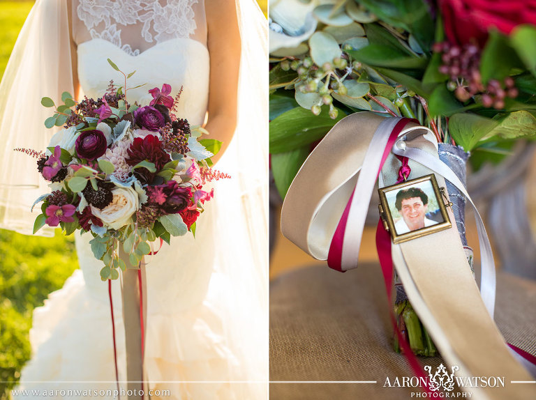 southern blooms fall bridal bouquet