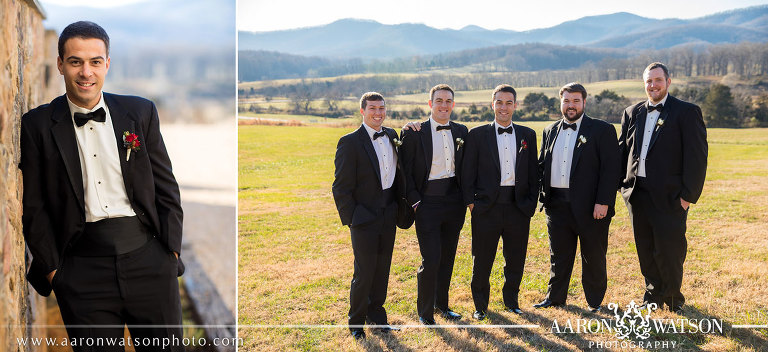 Pippin Hill Groom and Groomsmen