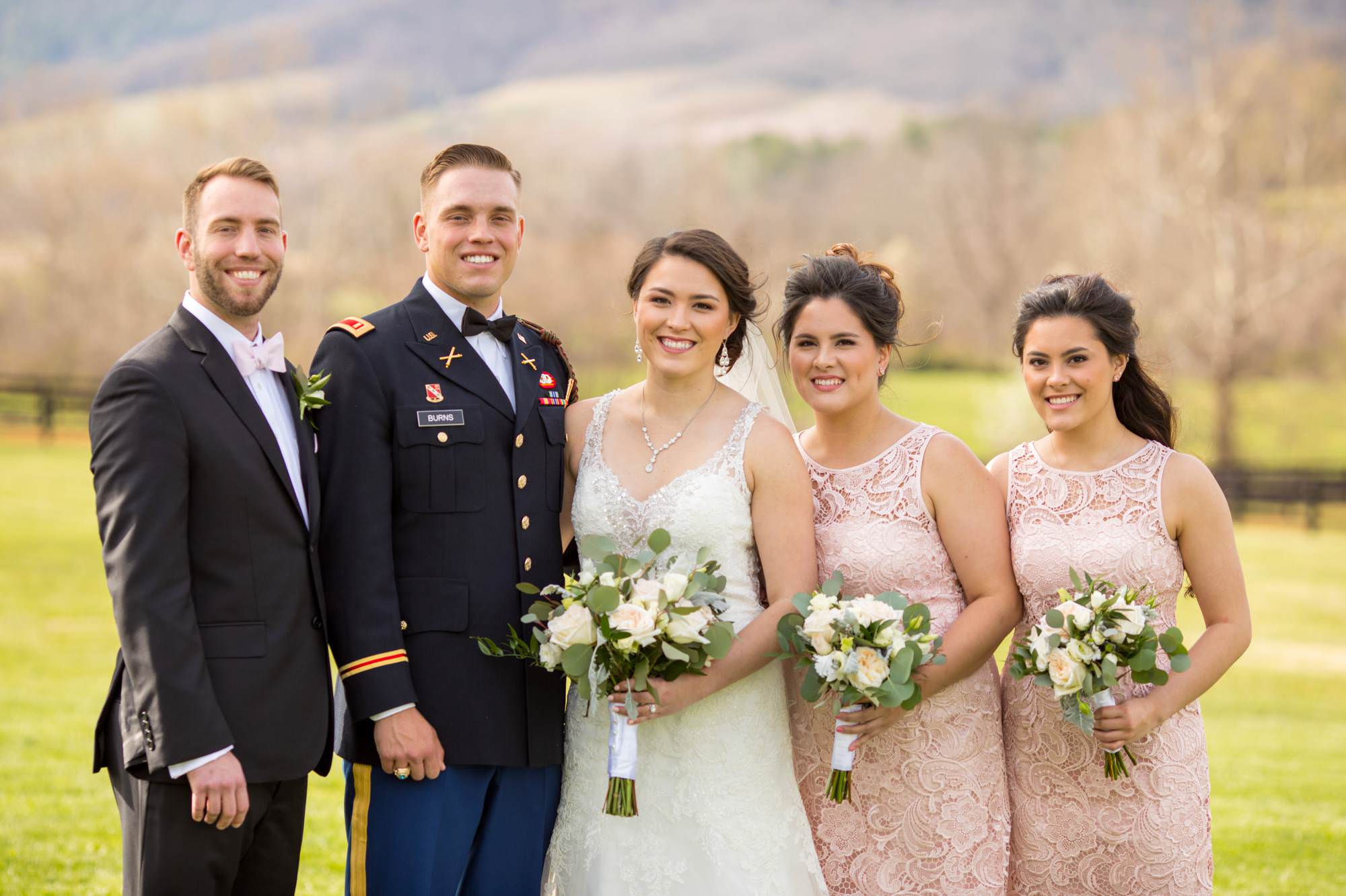 Army Wedding Charlottesville Virginia