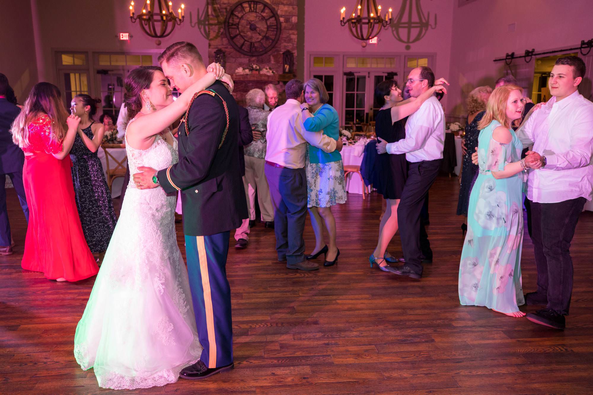 Charlottesville Spring Military Wedding