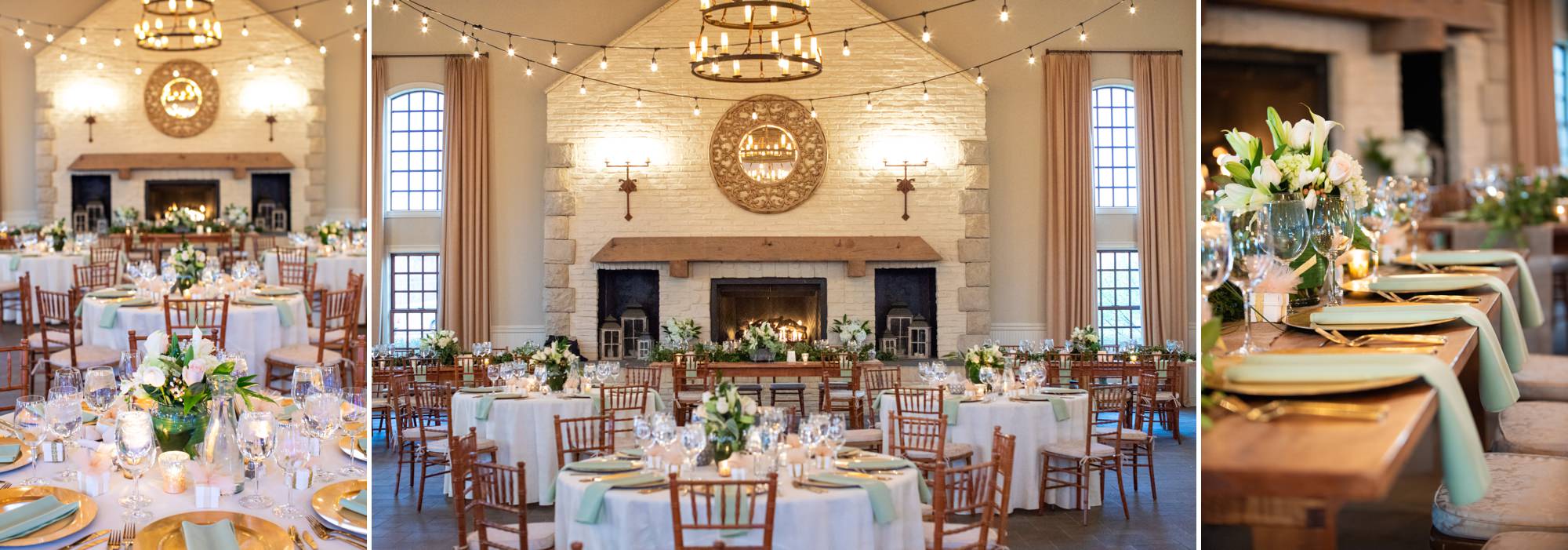 Early Mountain Vineyards Spring Wedding Reception