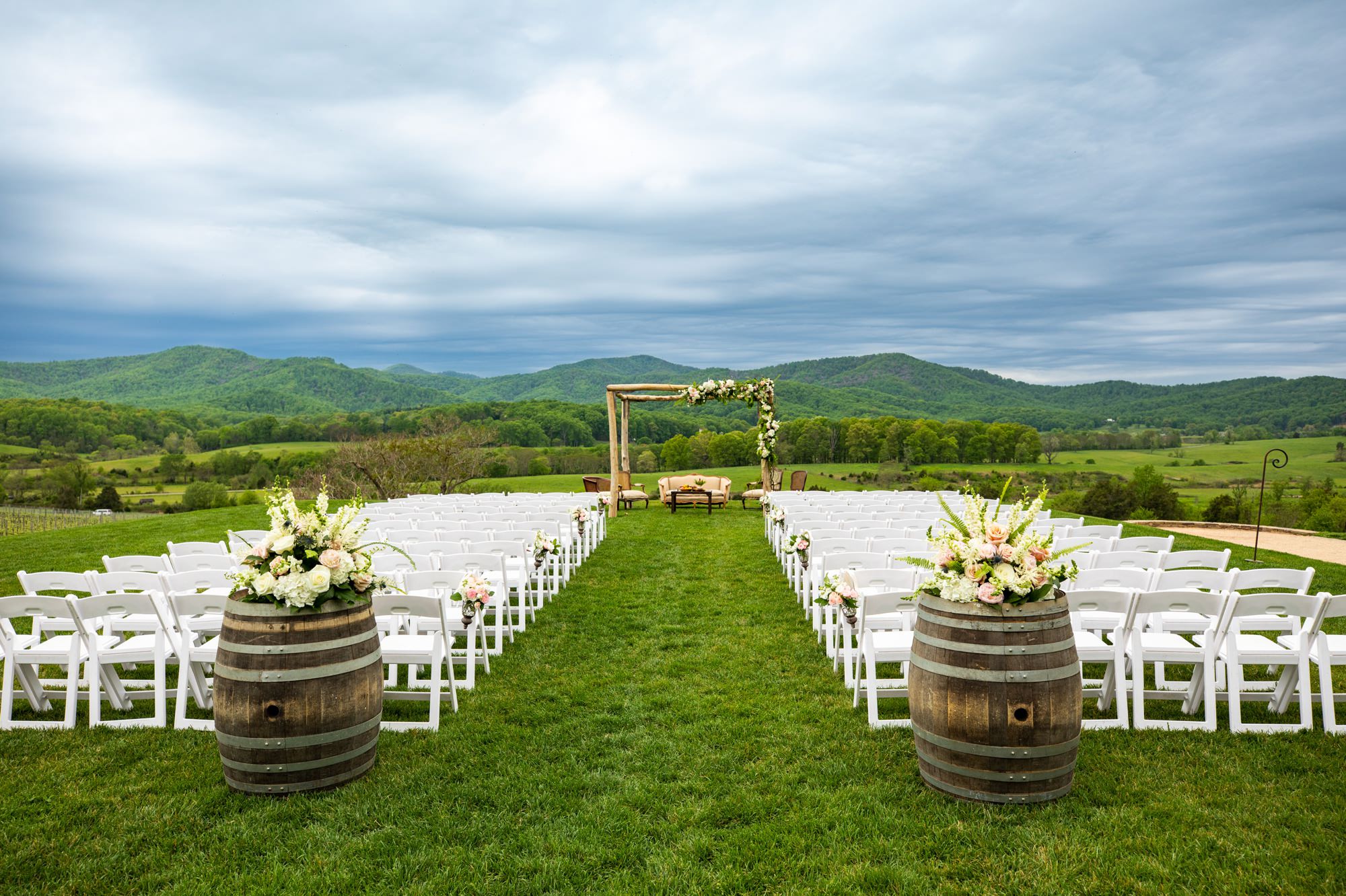 Pippin Hill Farm and Vineyards Indian Wedding