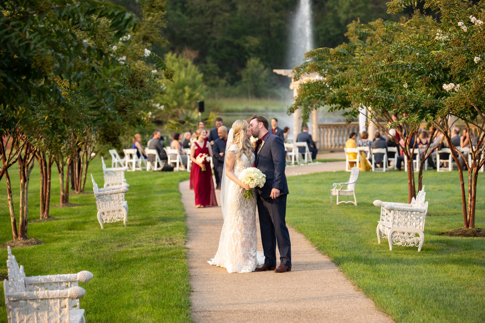 Outside Wedding Ceremonies Morais Vineyards