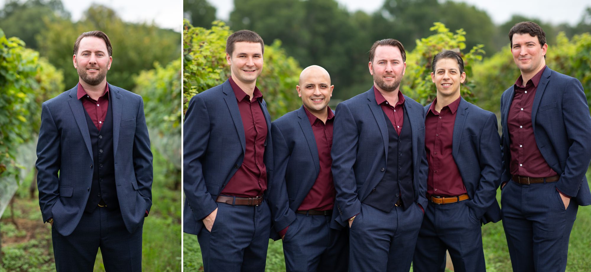 Morais Winery and Vineyard Groom Photographers