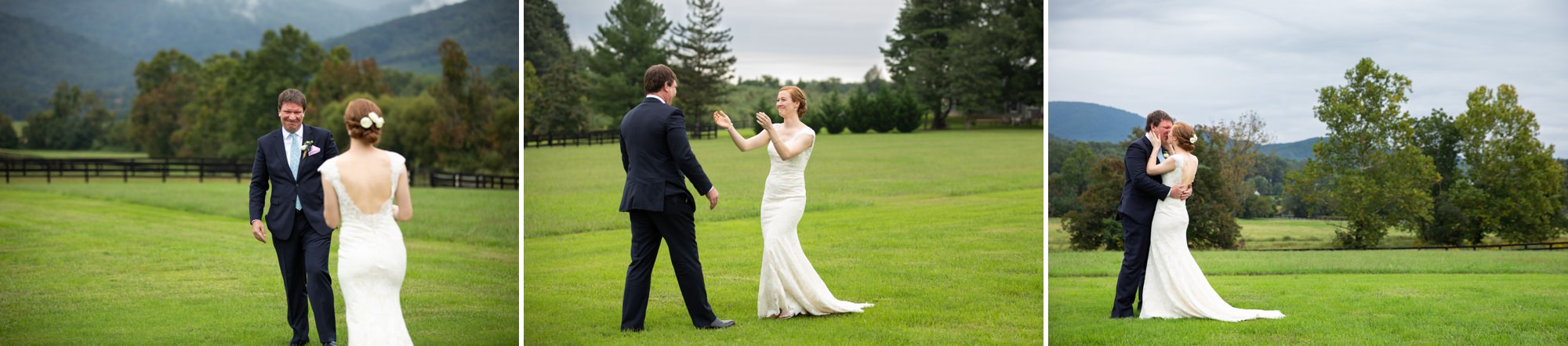 First Look Virginia Wedding Photographers