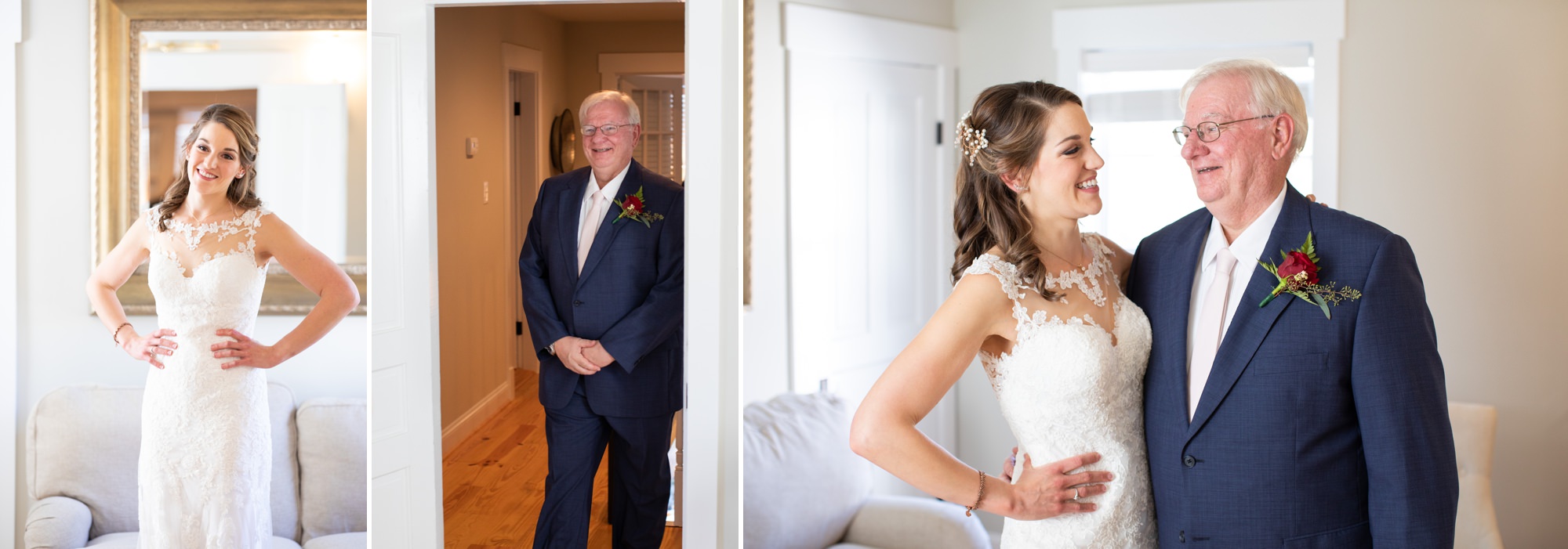 First Look Charlottesville Weddings