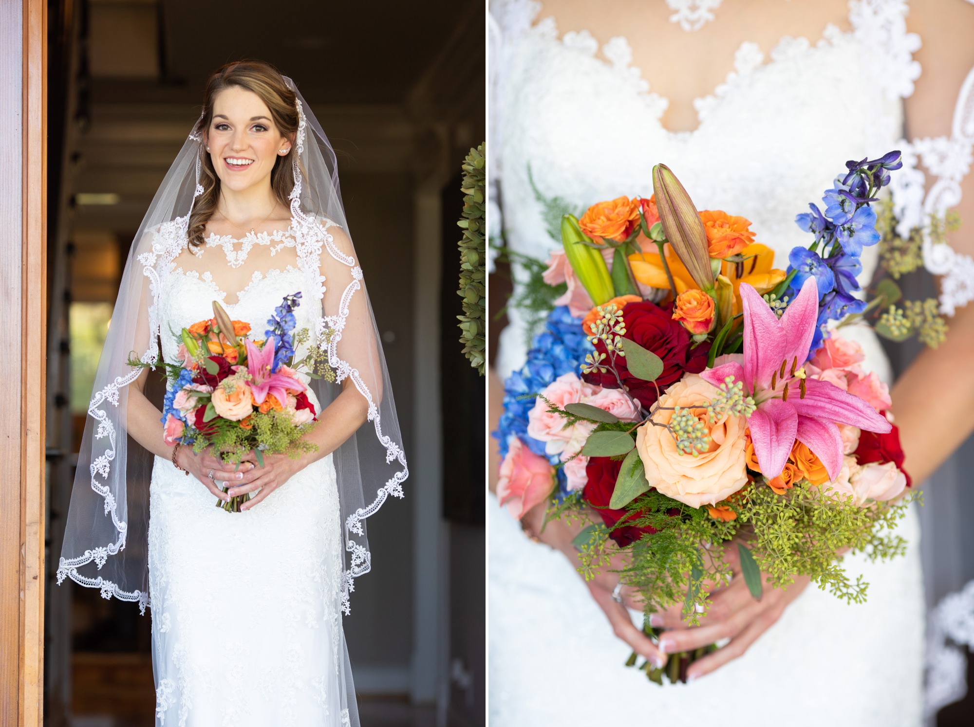 Bridal Veil Charlottesville Wedding Photographers