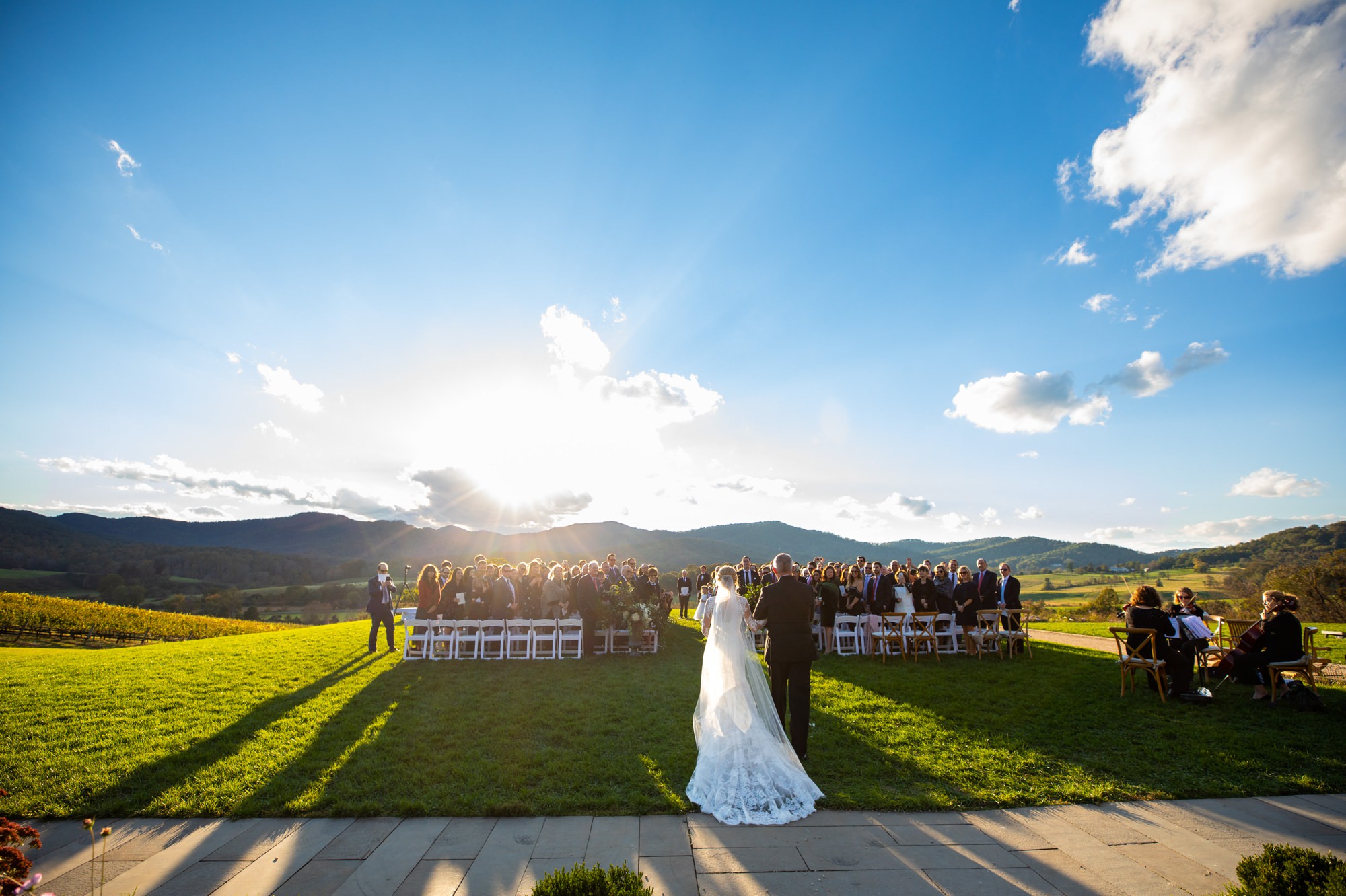 Wedding Ceremony Pippin Hill