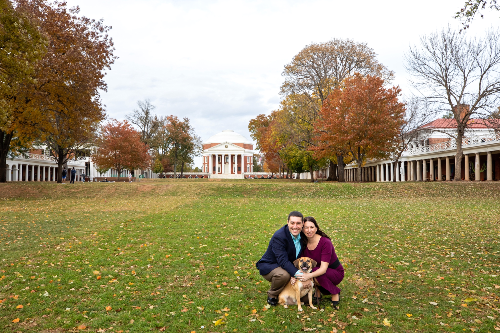 Fall UVA Engagement Photographers