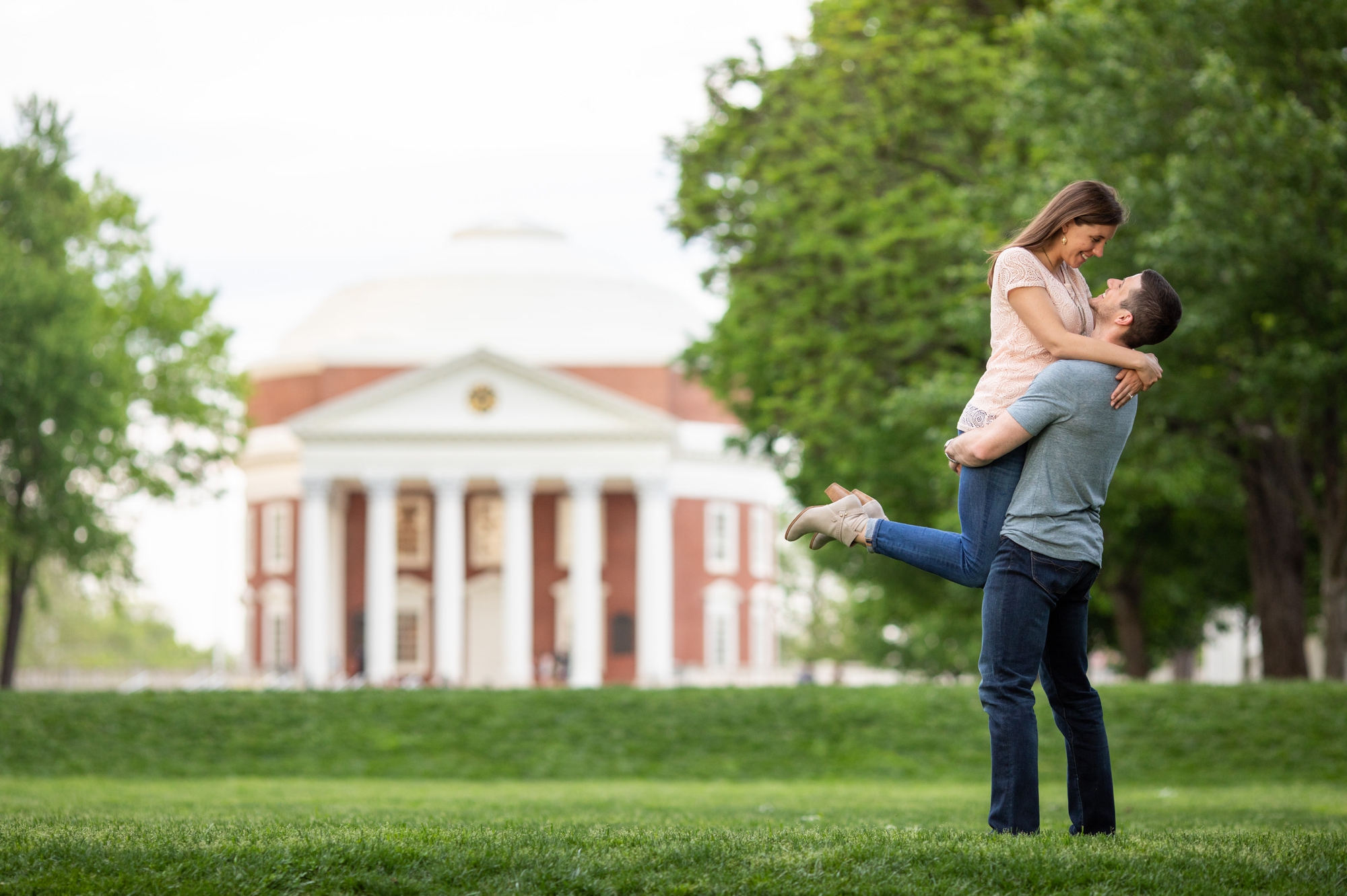 UVA Engagement Photography