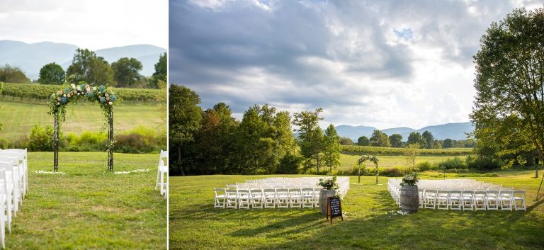 Winery Wedding Ceremony Decor Ideas