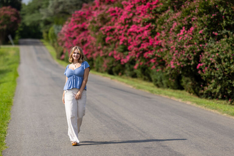 Charlottesville Senior Portrait Photographer summer photos