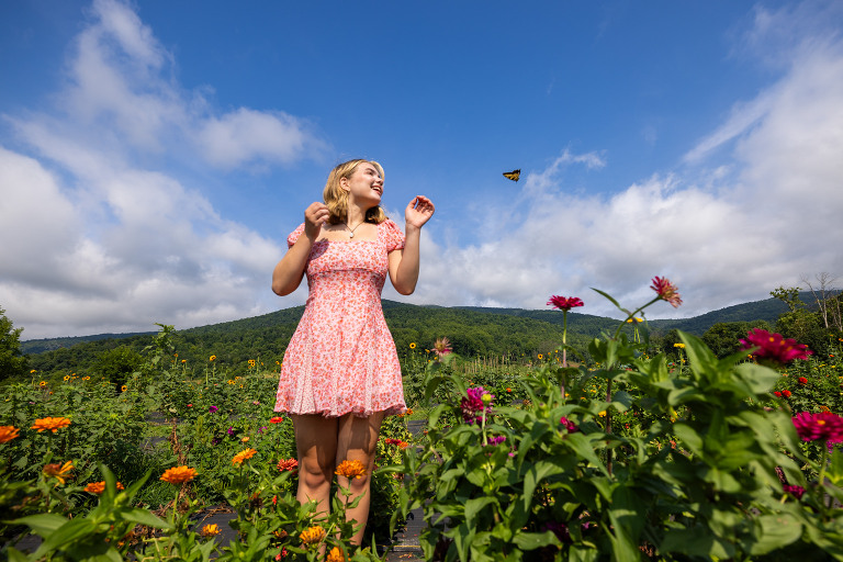 Virginia high school senior portrait session