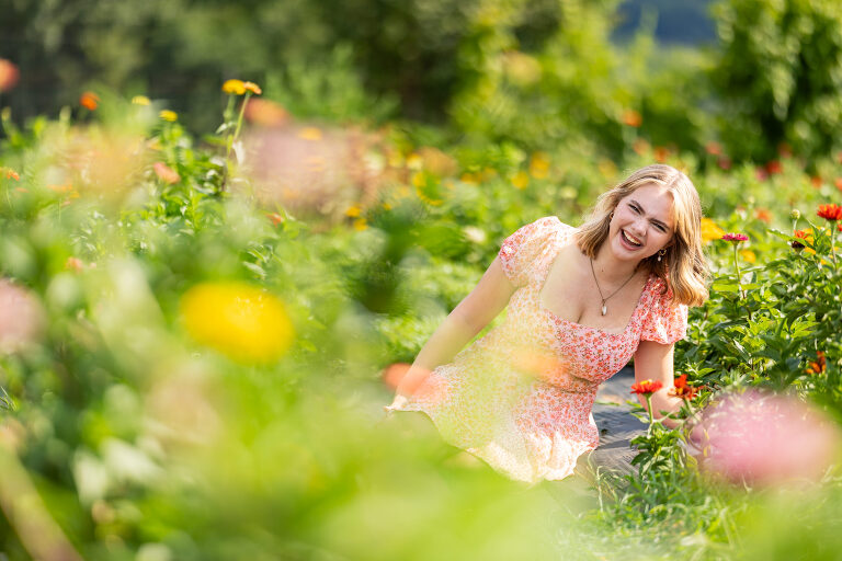 Virginia high school summer senior photo idea