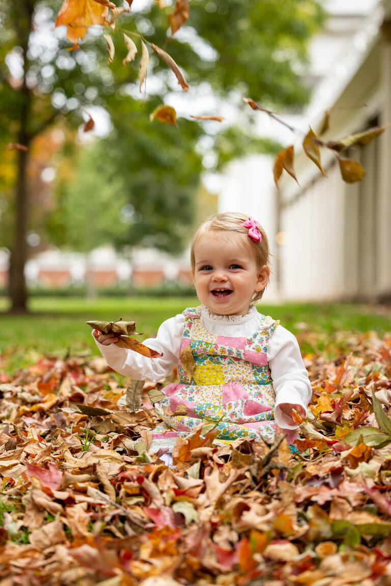 Fall Family Portrait Photographer University of Virginia autumn photos ideas