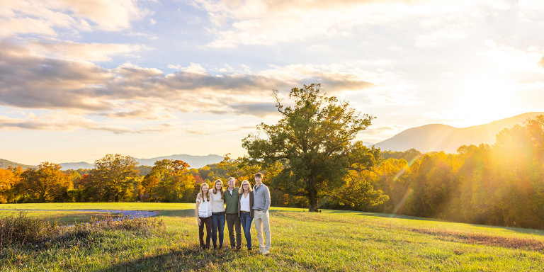 Fall Family Portrait Photographer seasonal outdoor photo ideas