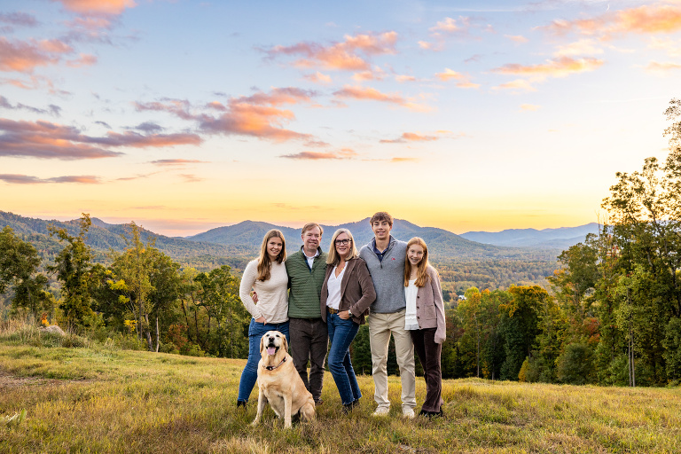 Outdoor autumn photo ideas blue ridge mountain views