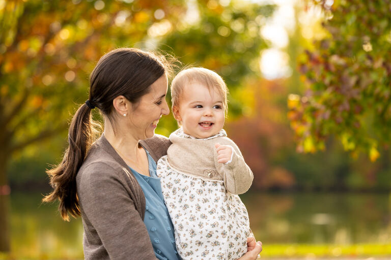 Fall Family Portrait Photographer newborn photography session ideas University of Virginia autumn photos ideas